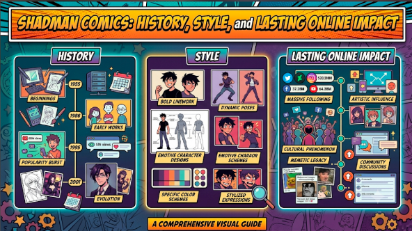 Shadman Comics: History, Style, and Lasting Online Impact