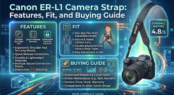 Canon ER-L1 Camera Strap: Features, Fit, and Buying Guide