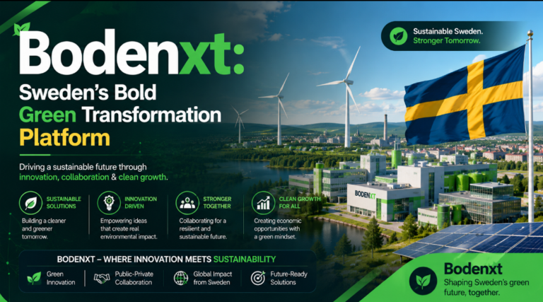 Bodenxt: Sweden’s Bold Green Transformation Platform